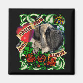Tattoo Mastiff Magnet (Voorkant)