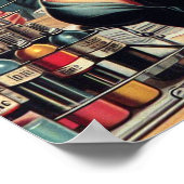  Tattoo Meisje Poster (Hoek)