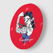 Tattoo Meisjesarm omhoog Thunder_Cove Grote Klok (Hoek)