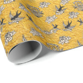  Tattoo met cadeaupapier voor vogels (Rol Hoek)