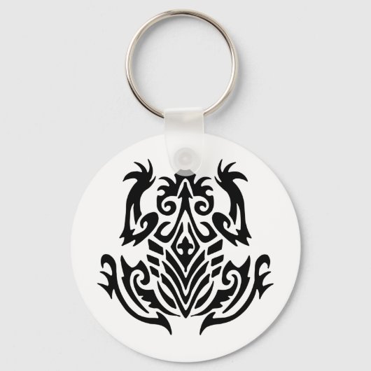 Tattoo met stamkikker sleutelhanger (Voorkant)