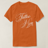 Tattoo Moeder Typografie T-shirt (Design voorkant)