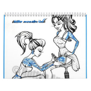 tattoo monsterinkt kalender