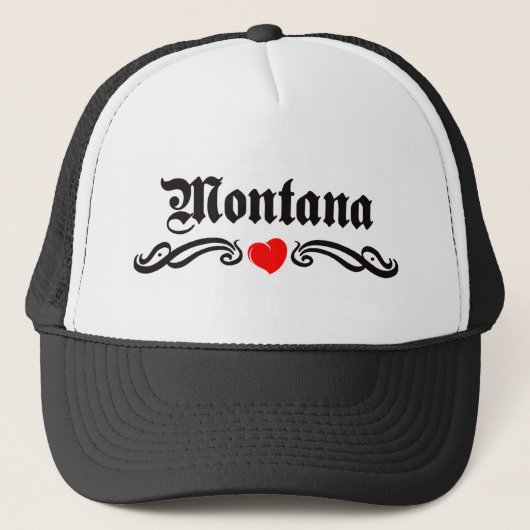 Tattoo Montana Trucker Pet (Voorkant)