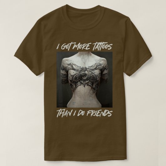 Tattoo Motif T-shirt (Design voorkant)