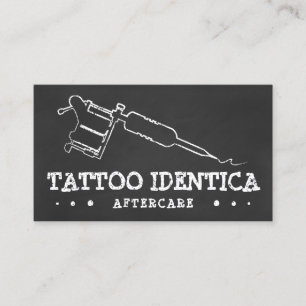 TATTOO NAZORGINSTRUCTIES KRIJT VISITEKAARTJE