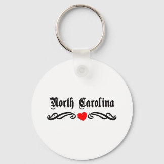 Tattoo North Carolina Sleutelhanger