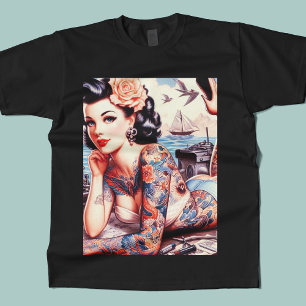 Tattoo Old School Meisje T-shirt