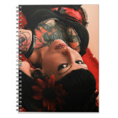 Tattoo omhoog notitieboek (Voorkant)