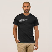 Tattoo op de tribale walvis 4 t-shirt (Voorkant volledig)