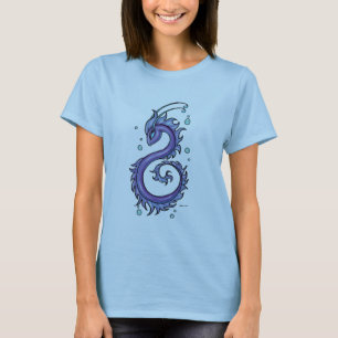 Tattoo Paarse Zee Dragon, Therese L. Davis Davis D T-shirt
