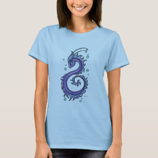 Tattoo Paarse Zee Dragon, Therese L. Davis Davis D T-shirt