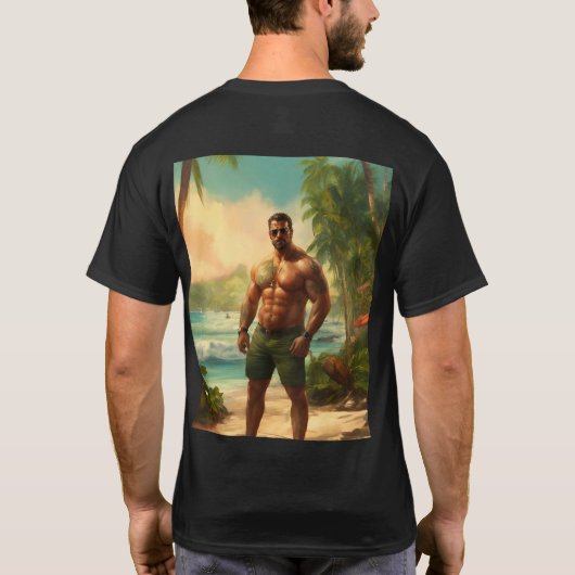 Tattoo Paradise: Zeiler Jerry Beach Blast T-shirt (Achterkant)