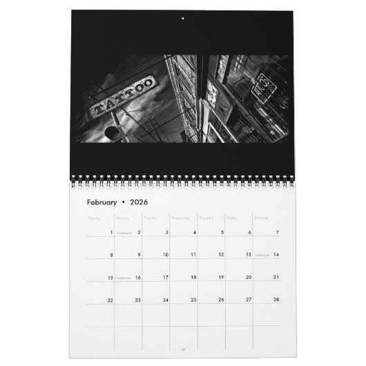 Tattoo Parlour No 1 Kalender (Feb 2026)
