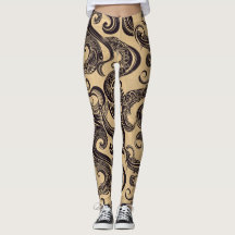 Tattoo Patroon leggings
