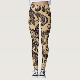 Tattoo Patroon leggings