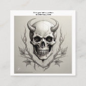 Tattoo Pattern Visitekaartje (Achterkant)