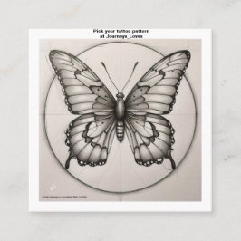 Tattoo Pattern Visitekaartje