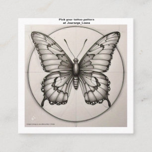 Tattoo Pattern Visitekaartje