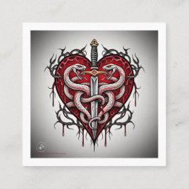 Tattoo Pattern Visitekaartje