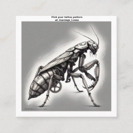 Tattoo Pattern Visitekaartje