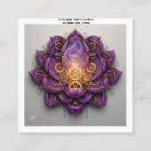 Tattoo Pattern Visitekaartje (Achterkant)