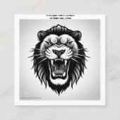 Tattoo Pattern Visitekaartje (Achterkant)