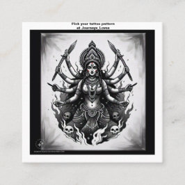 Tattoo Pattern Visitekaartje