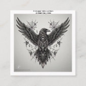 Tattoo Pattern Visitekaartje (Voorkant)