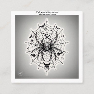 Tattoo Pattern Visitekaartje