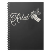 Tattoo Pen Kunstmatige Tattoo Inkt Kunst Notitieboek (Voorkant)