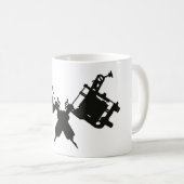 Tattoo Pistool Koffie-Mok Koffiemok (Voorkant rechts)