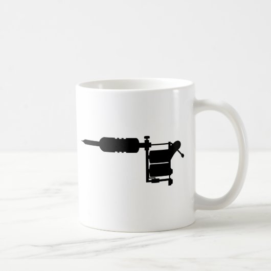 tattoo pistool koffiemok (Rechts)