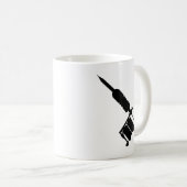 tattoo pistool koffiemok (Voorkant rechts)
