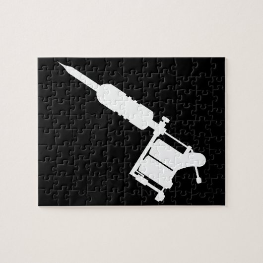 tattoo pistool legpuzzel (Horizontaal)