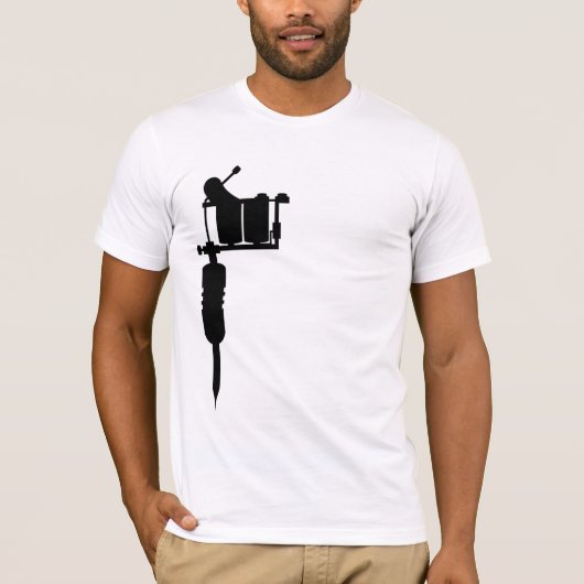 tattoo pistool t-shirt (Voorkant)