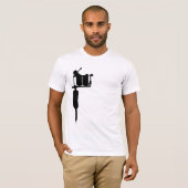 tattoo pistool t-shirt (Voorkant volledig)