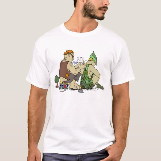 Tattoo Pistool Unicorn T Shirt (Voorkant)