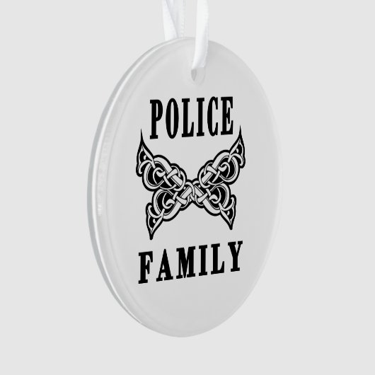 Tattoo politiefamilie ornament (voorkant)