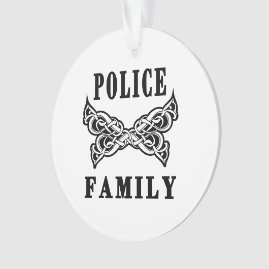 Tattoo politiefamilie ornament (voorkant)