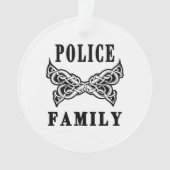 Tattoo politiefamilie ornament (voorkant)