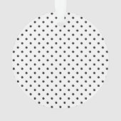 Tattoo: Polka Dots Flowers Fun Ornament (achterkant)