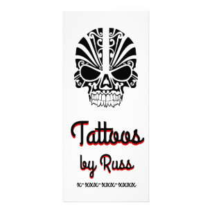 Tattoo Reclamekaart