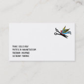 tattoo retro cosmo visitekaartje (Achterkant)