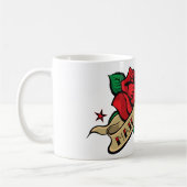 Tattoo Roos gemaakt van Mok (Links)