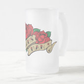 Tattoo Roos Groomsman Wedding Favor Beer Mok (Voorkant rechts)