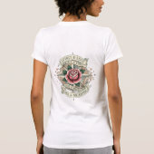 Tattoo Roos Kompas T-shirt (Achterkant)