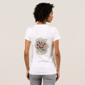 Tattoo Roos Kompas T-shirt (Achterkant volledig)