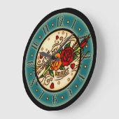 Tattoo Roos van mijn hart Grote Klok (Hoek)