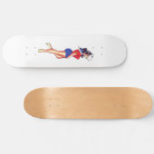 Tattoo Sailor Girl Skateboard (Horizontaal)